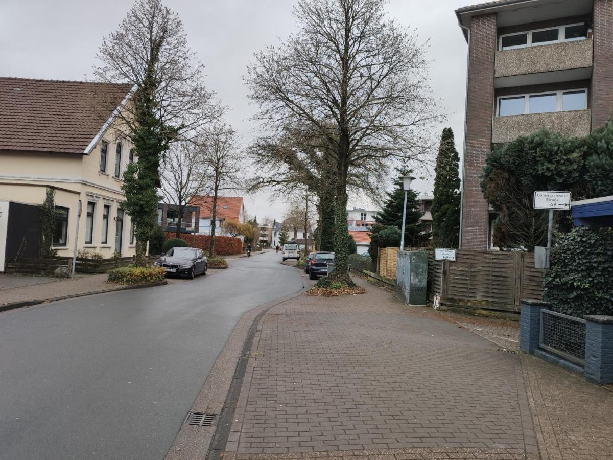 Schöne einfache Ferienwohnung mitten in Oldenburg Exterior foto